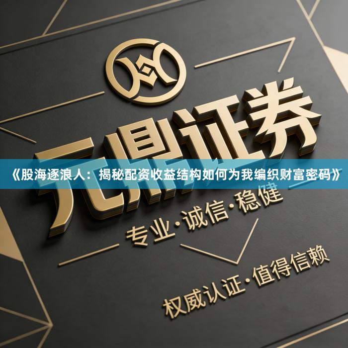 《股海逐浪人：揭秘配资收益结构如何为我编织财富密码》