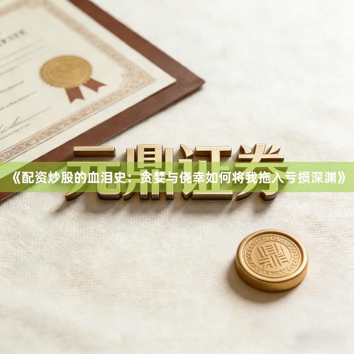 《配资炒股的血泪史：贪婪与侥幸如何将我拖入亏损深渊》