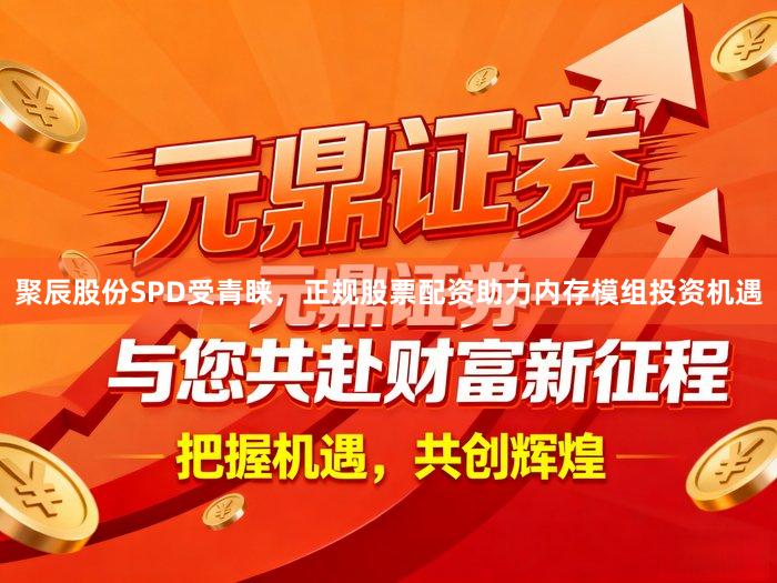 聚辰股份SPD受青睐，正规股票配资助力内存模组投资机遇