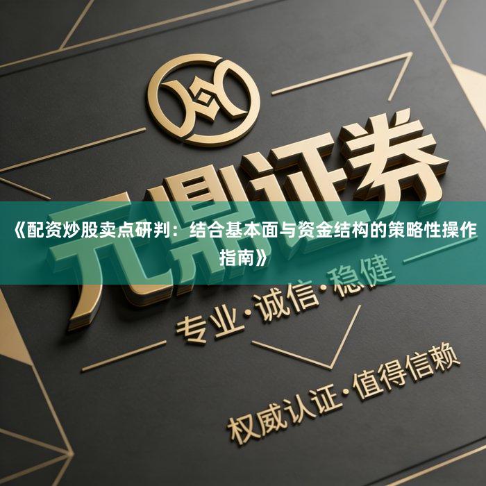 《配资炒股卖点研判：结合基本面与资金结构的策略性操作指南》