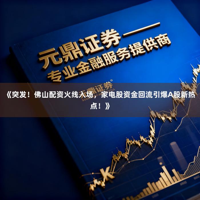 《突发！佛山配资火线入场，家电股资金回流引爆A股新热点！》