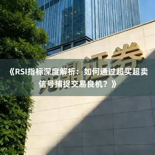 《RSI指标深度解析：如何通过超买超卖信号捕捉交易良机？》