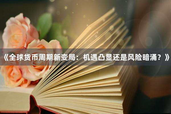 《全球货币周期新变局：机遇凸显还是风险暗涌？》