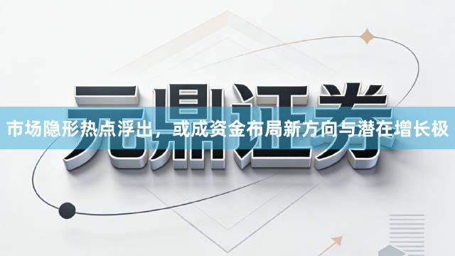 市场隐形热点浮出，或成资金布局新方向与潜在增长极